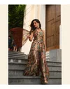 Banarsi By Sayuri Viscose Position Jacquard Silk Indo Western Collection